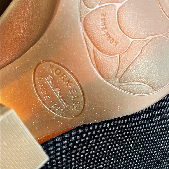 KORK-EASE! Brown Leather Slingback Heels! Size 7! EUC! - Picture 8 of 9